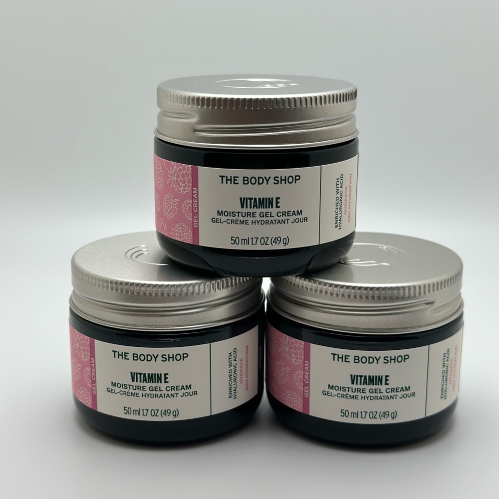 The Body Shop Vit. E Gel Moisturizer Brand New 1.7 oz - Picture 5 of 6